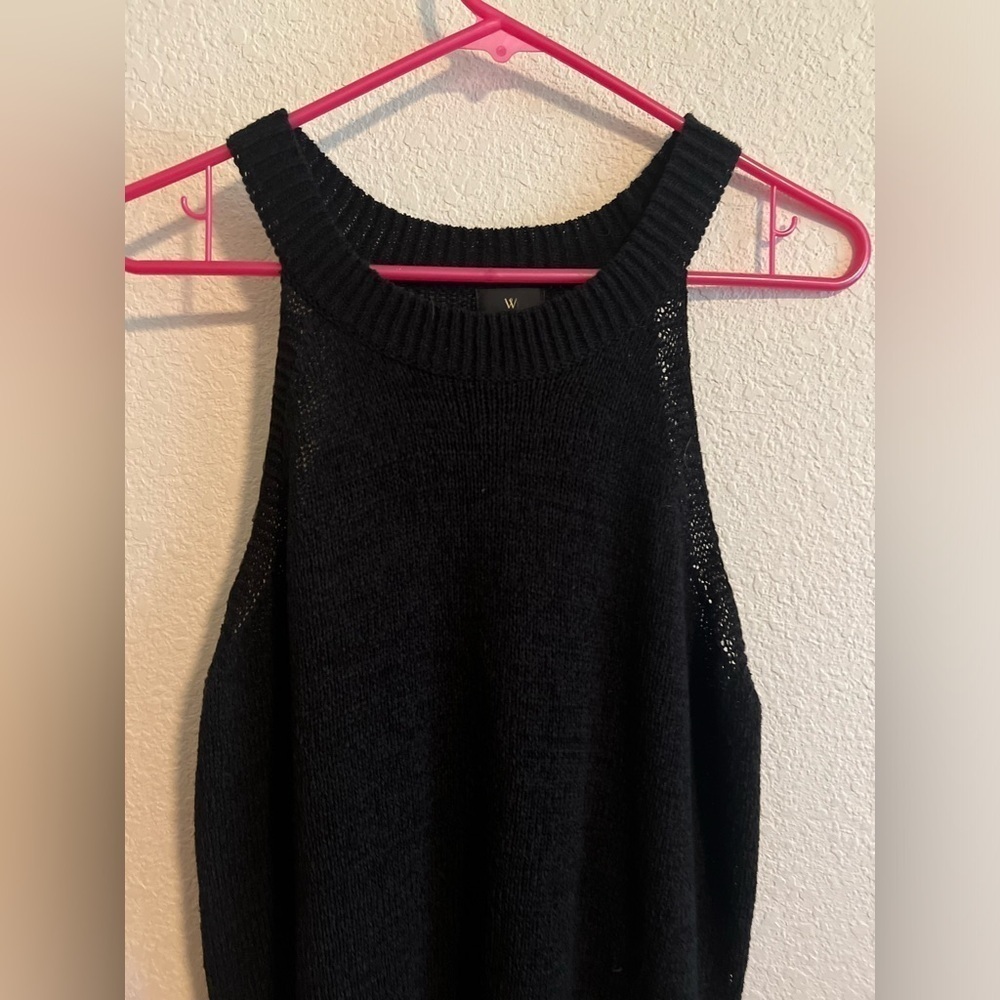 NWT Black Worthington Knit Tank Size XXL - Picture 2 of 10